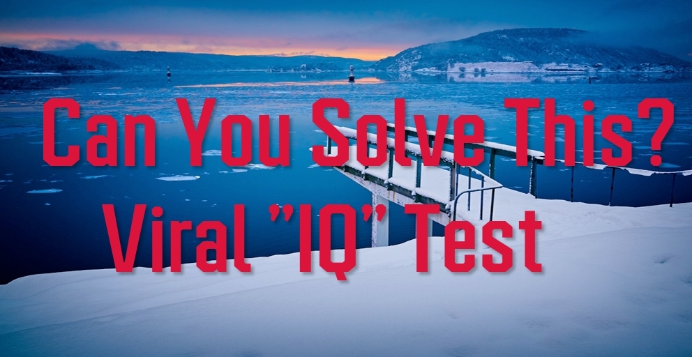 Can You Solve This? Viral “IQ” Test